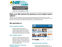 Tablet Screenshot of nieonline.com